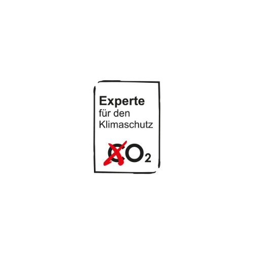 Logo "Experte für den Klimaschutz"